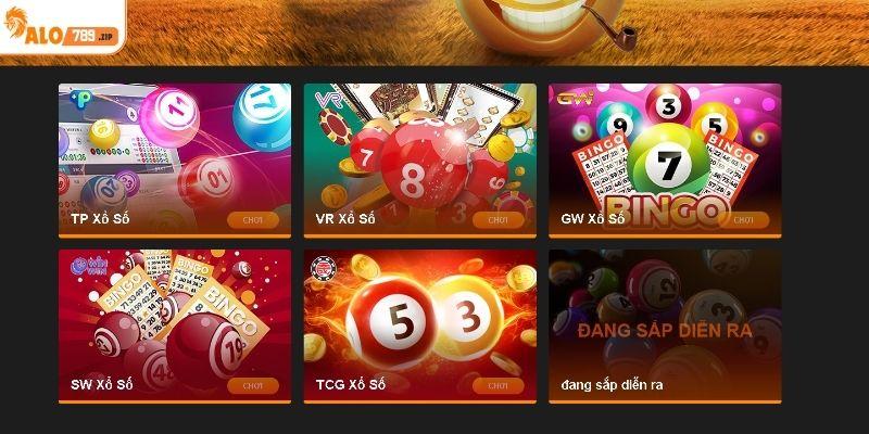 Khám phá sảnh xổ số ALO789 có gì hot